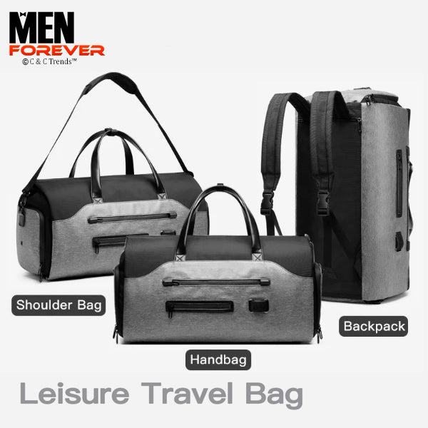 Multifunction Suit Storage Travel Bag with Shoe Pocket 6