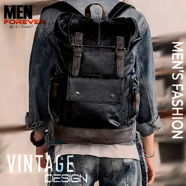 Vintage Style Multi Function Waterproof Travel Backpack 5