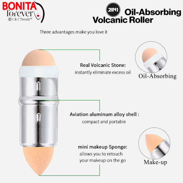 2 in 1 Oil Absorbing Volcanic Roller 7a