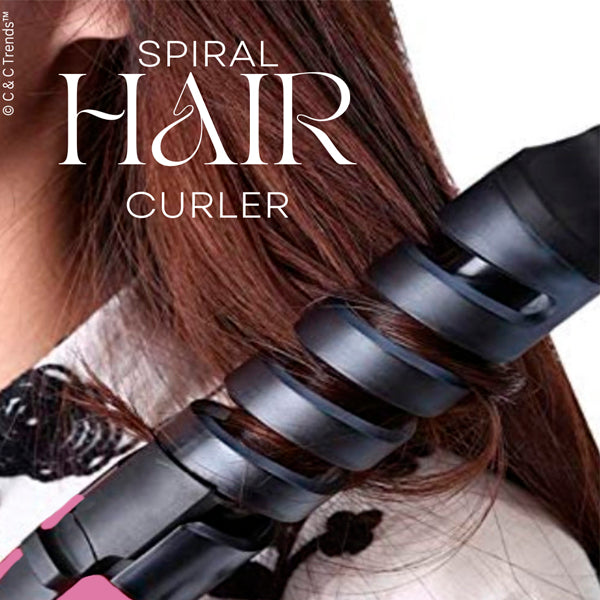 Anti-burn Ceramic Spiral Hair Curler 17