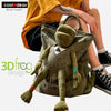 Casual 3D Frog Design Backpack 3