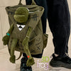 Casual 3D Frog Design Backpack 6
