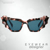 Cat Eye Cubist Sunglasses 11