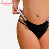 Chic Heart Buckle Double Strap Panty 7