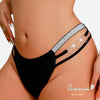 Chic Heart Buckle Double Strap Panty 8