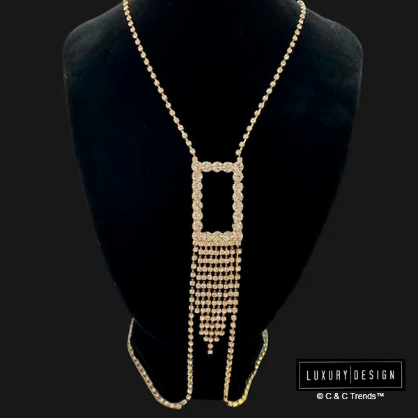 Chic Rhinestone Body Jewelry Chains 10