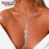 Chic Rhinestone Body Jewelry Chains 1