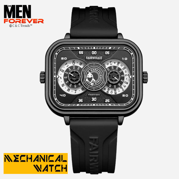 Cool Mechanical Luminous Dual Zone Sport Watch 1