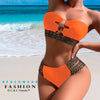 Cool Strapless Stylish Belt Bikini Set 3