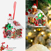 Creative Lighted Hanging Christmas Gingerbread House 6