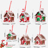 Creative Lighted Hanging Christmas Gingerbread House 7