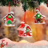 Creative Lighted Hanging Christmas Gingerbread House 8