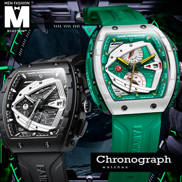 Creative Luminous Sport Men Chronograph Watch 11