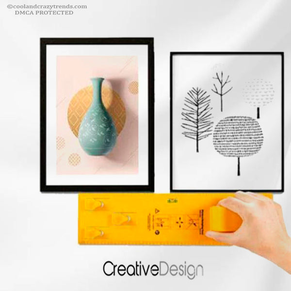 Creative & Helpful Picture Hanging Tool 11