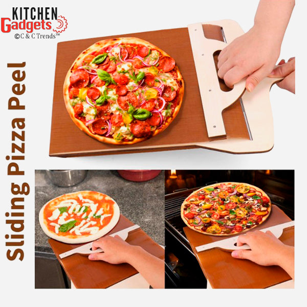 Eco- friendly Slide Non-stick Pizza Shovel 3