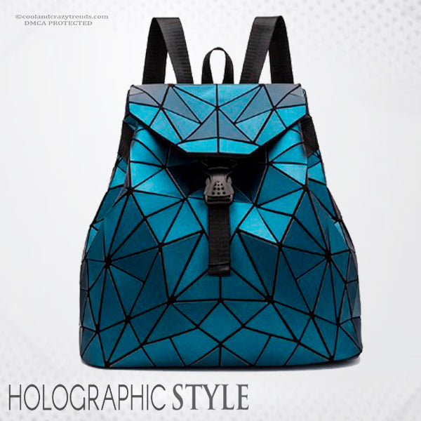 Fashion Holographic Reflective Backpack 8