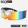 Futuristic Rimless Techno Sunglasses 2