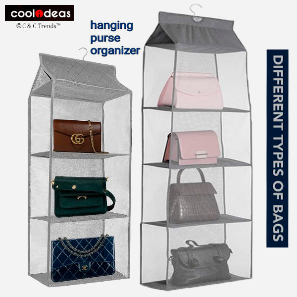 Hanging Organizer Closet for handbags 1