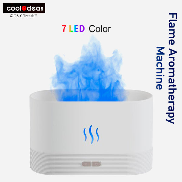 Innovative Fireplace Flame Humidifier Lamp 12