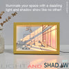 Innovative Light and Shadow Art Wood Table Lamp 15