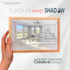 Innovative Light and Shadow Art Wood Table Lamp 18