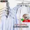 Innovative Space Saving Storage 8 in 1 Folding Shirt Hanger 3