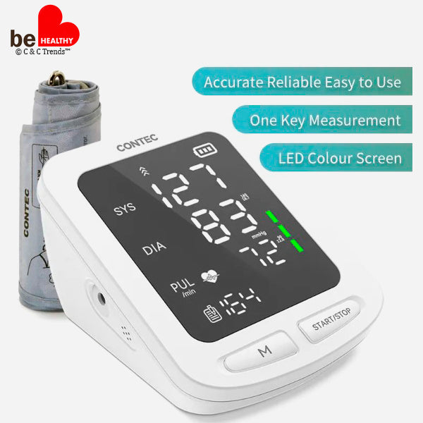 LCD Automatic Wrist Blood Pressure Meter 20