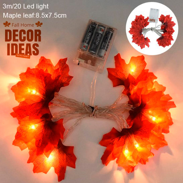 LED Maple Leaf Light String for Home Decoration 6