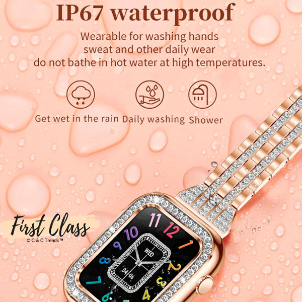 Luxury Full Touch Smart Watch For Women 9