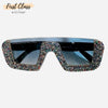 Luxury Half-Frame Rhinestone Sunglasses 15