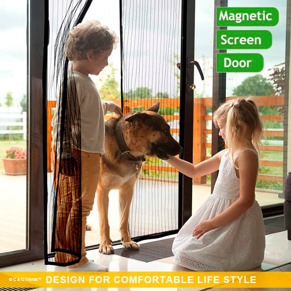Magnetic Fastening Anti Bug Fly Door Curtains