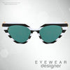 Metal Chain Retro Cat Eye  Sunglasses 13