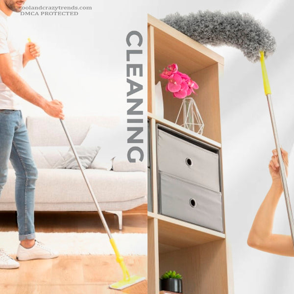 Multi Use Flexible Microfiber Cleaning Kit 10