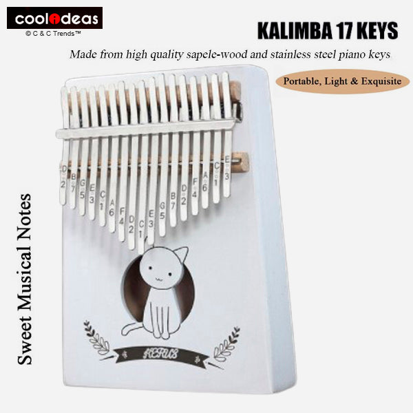 Portable Wooden Kalimba Thumb Piano 5a