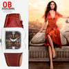 Quartz Lady B Leather Wristwatch 10