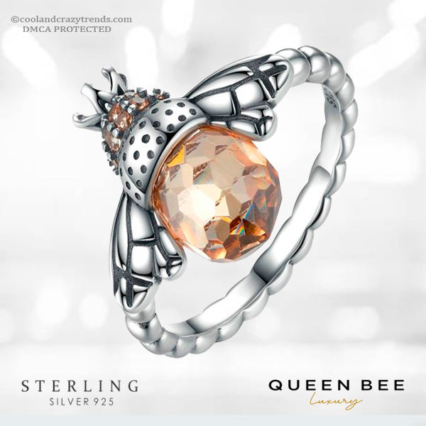 Queen Bee Sterling Silver Ring 11