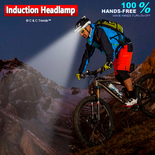 Rechargeable Induction LED Headlamp 12
