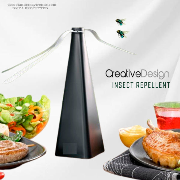 Reflective Holographic Fly Repellent Fan 9