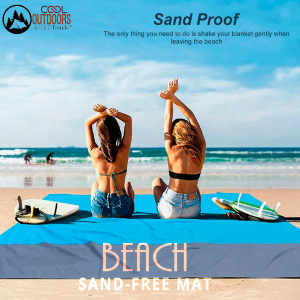 Sand-proof Waterproof Folding Beach Mat 10