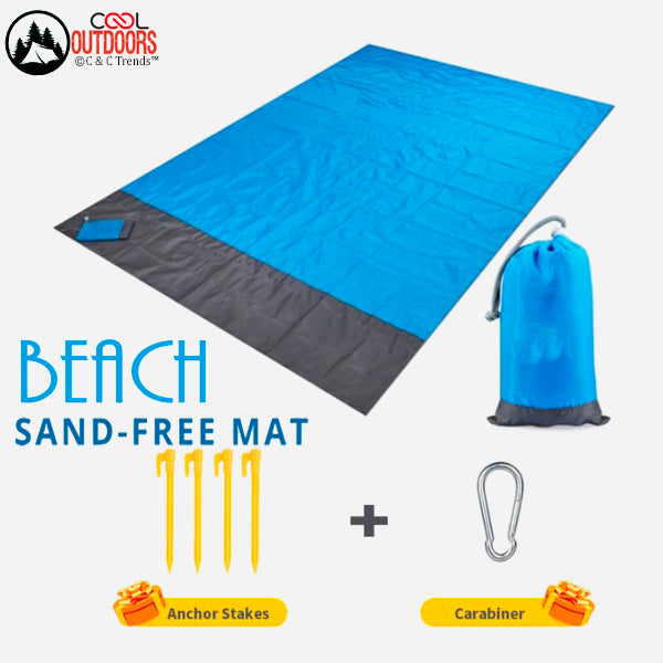 Sand-proof Waterproof Folding Beach Mat 2