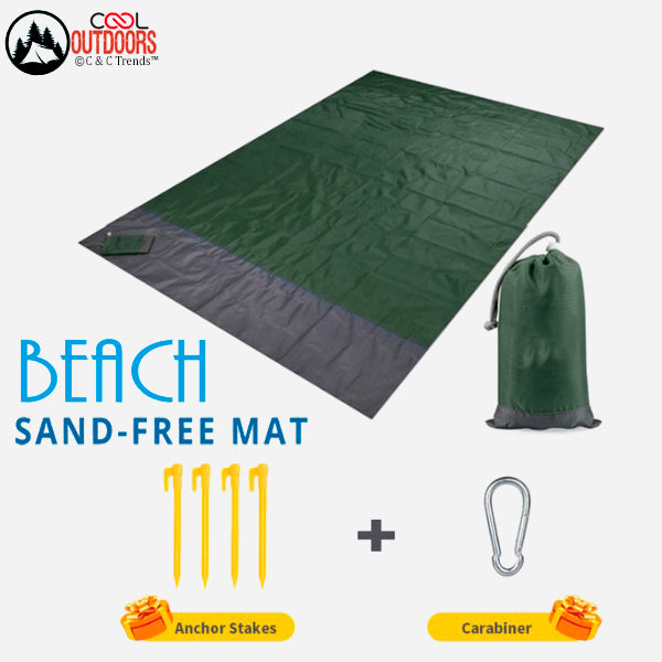 Sand-proof Waterproof Folding Beach Mat 4
