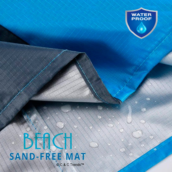Sand-proof Waterproof Folding Beach Mat 5 
