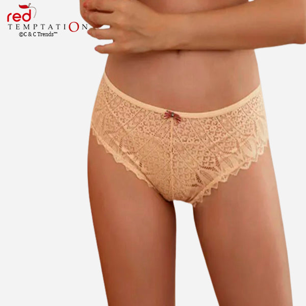 Sexy Lace Low-waist Hollow Out Brief 3