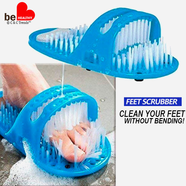 Shower Scrubber Brush Massager Slippers 8
