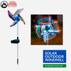 Solar Powered Outdoor LED Windmill 10a
