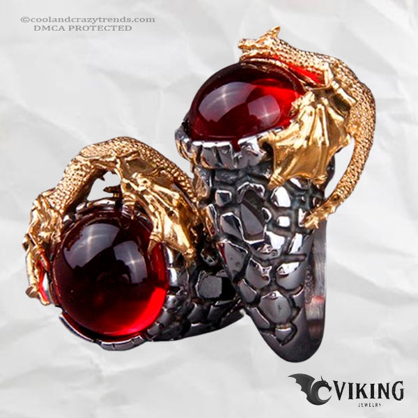 Stainless Steel Dragon of Legend Ring 8