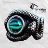 Stainless Steel Snake Eye Ring 11