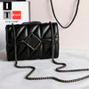 Trendy Chain Plaid Quilted Crossbody Bag 9