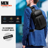 USB Ergonomic Business Chest Bag 7