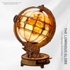 USB Wooden Luminous Earth Globe 10